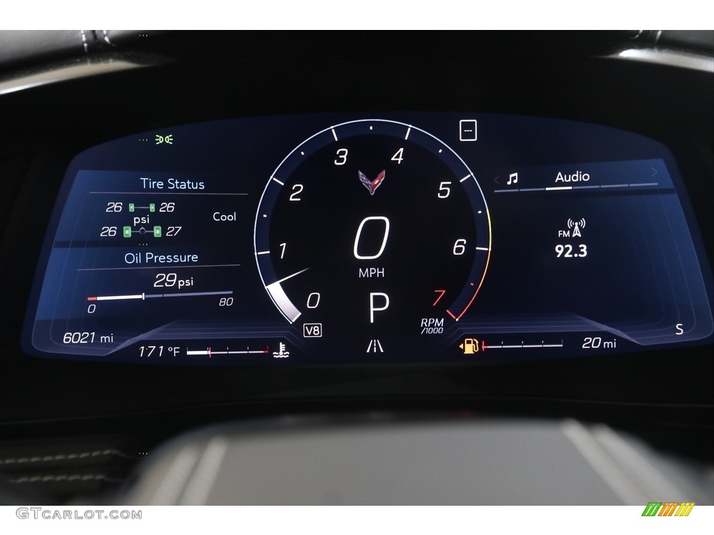 2020 Chevrolet Corvette Stingray Coupe Gauges Photo #144859008