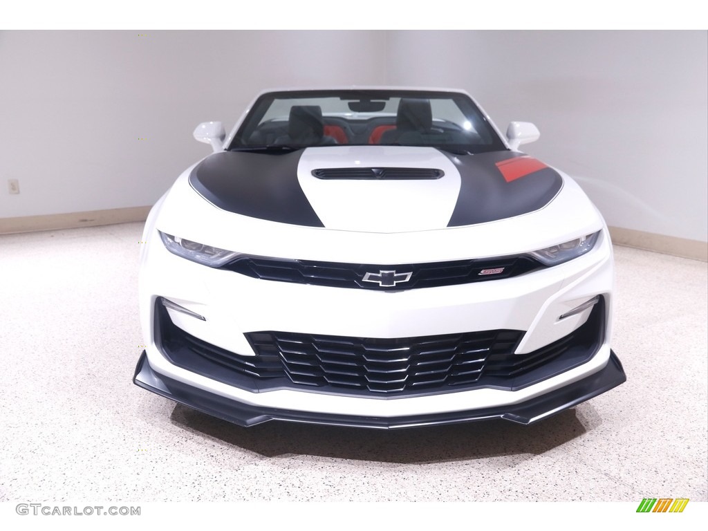 2022 Camaro SS Convertible - Summit White / Jet Black/Red Accents photo #3