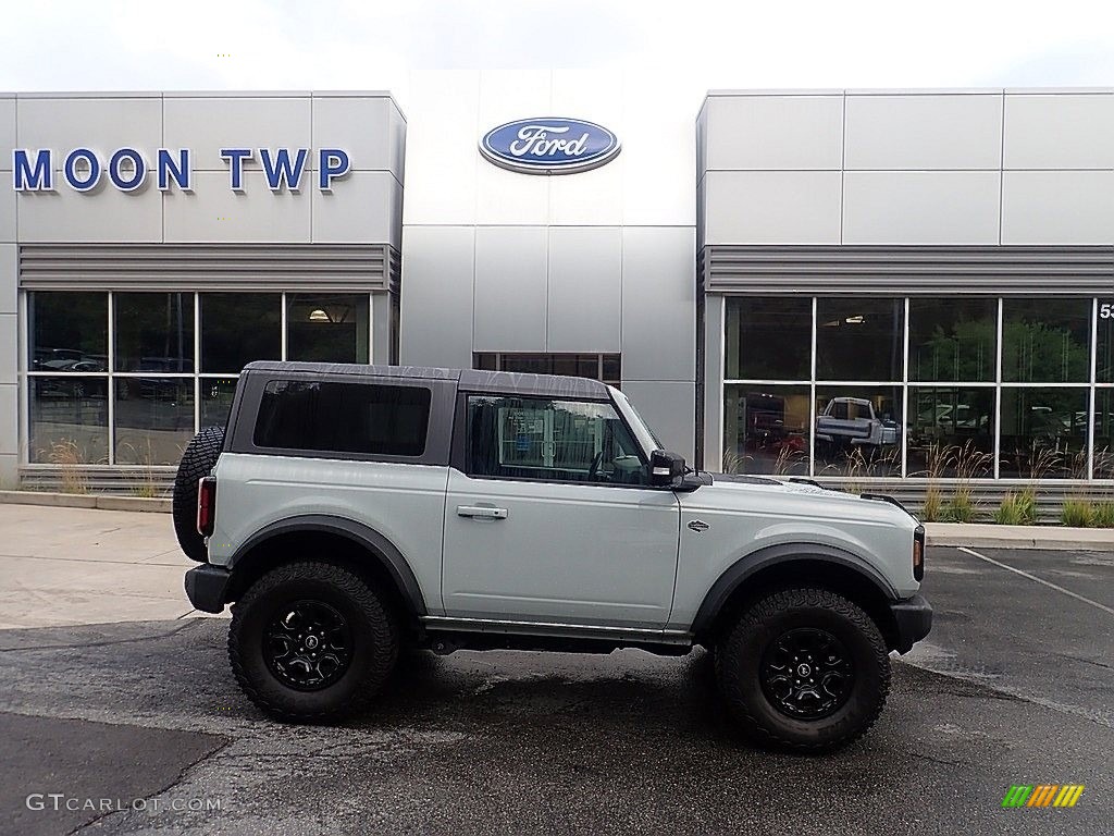 2021 Bronco Wildtrak 4x4 2-Door - Cactus Gray / Sandstone/Black Onyx photo #1