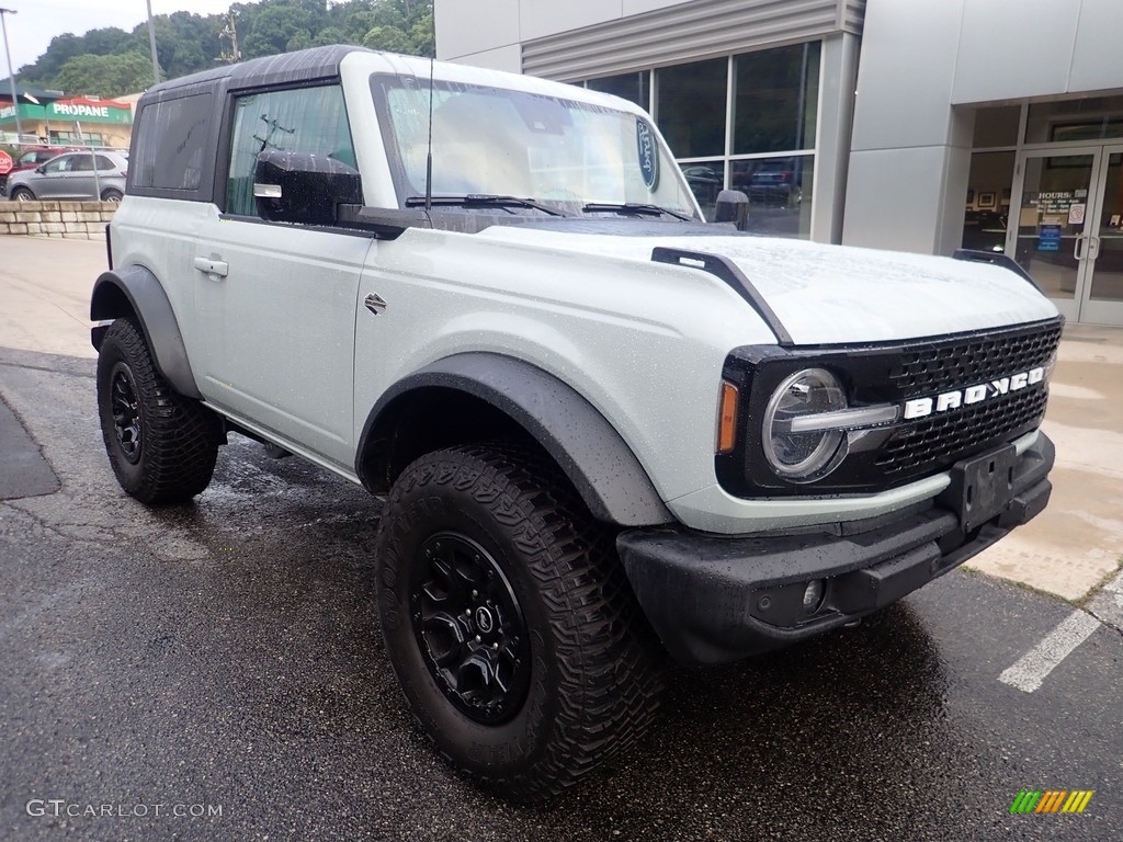 Cactus Gray 2021 Ford Bronco Wildtrak 4x4 2-Door Exterior Photo #144859344