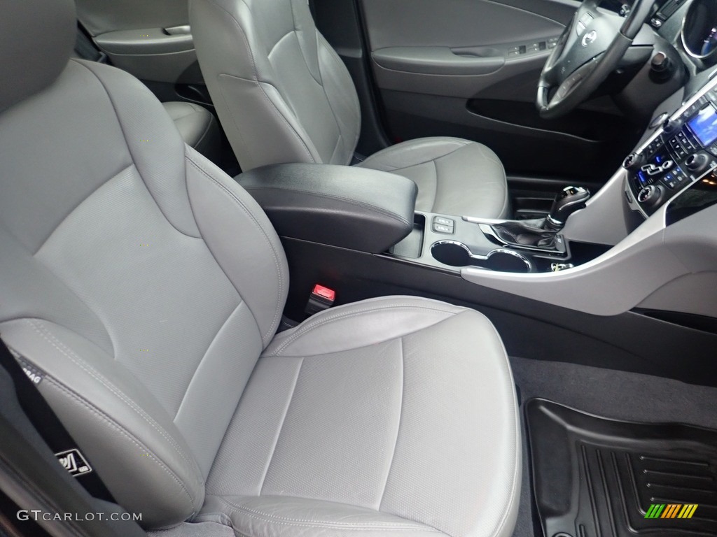 2013 Sonata Limited - Midnight Black / Black photo #11