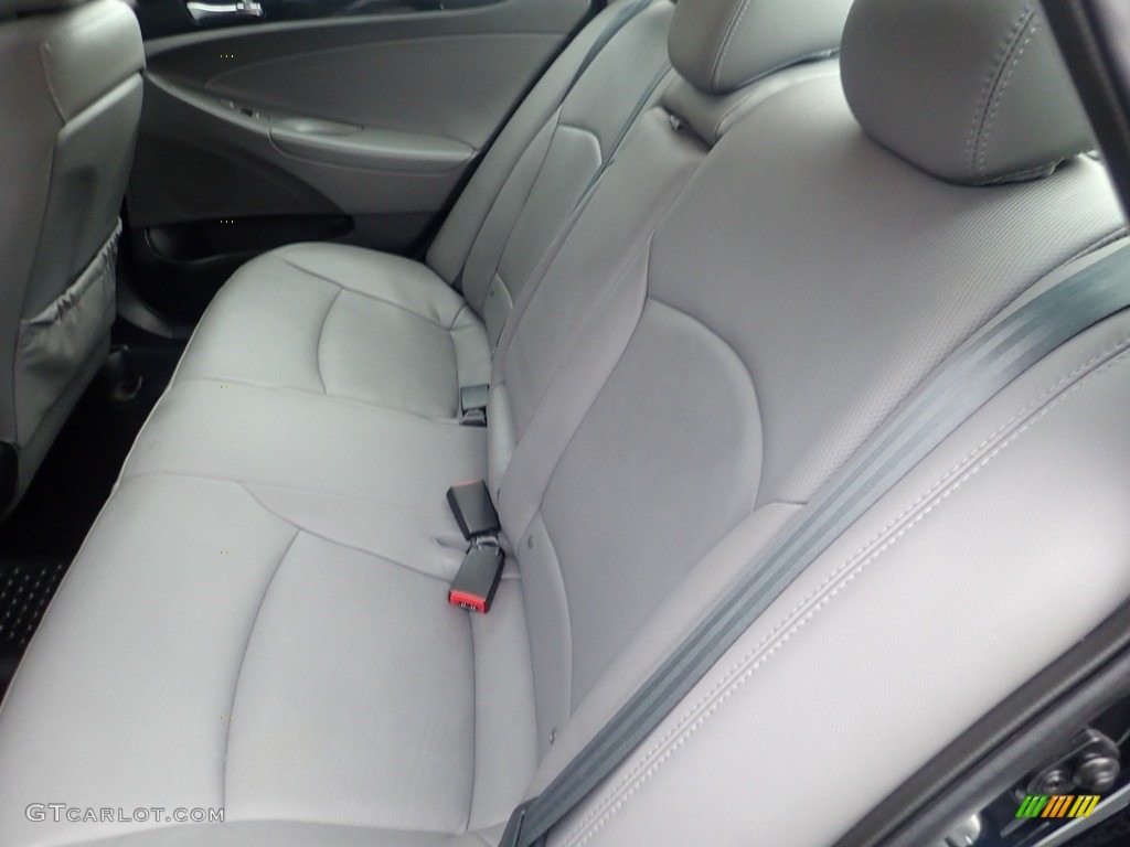 2013 Sonata Limited - Midnight Black / Black photo #18