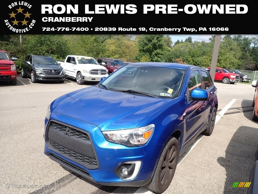 2015 Outlander Sport SE AWC - Octane Blue / Black photo #1