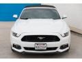 2015 Oxford White Ford Mustang V6 Convertible  photo #7