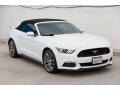 2015 Oxford White Ford Mustang V6 Convertible  photo #9