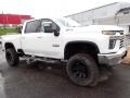 2020 Summit White Chevrolet Silverado 2500HD LTZ Crew Cab 4x4  photo #4