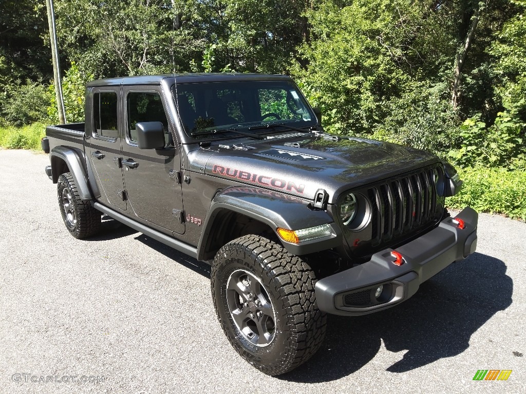 2022 Gladiator Rubicon 4x4 - Granite Crystal Metallic / Black photo #4