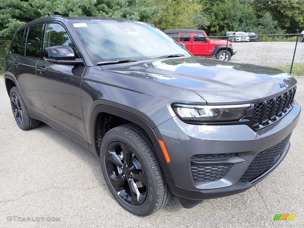 Baltic Gray Metallic 2023 Jeep Grand Cherokee Altitude 4x4 Exterior Photo #144861280
