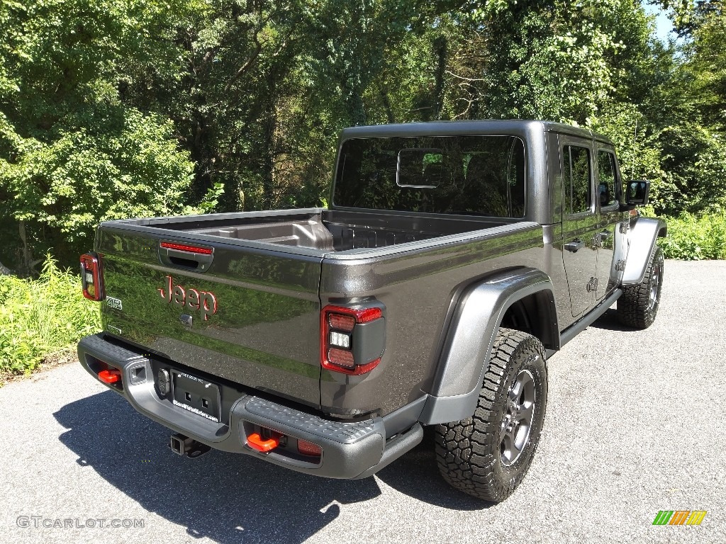 2022 Gladiator Rubicon 4x4 - Granite Crystal Metallic / Black photo #6