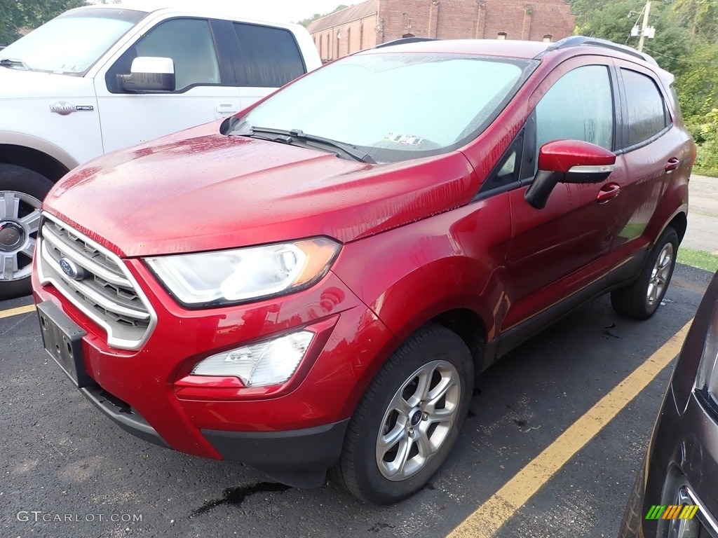 2019 EcoSport SE 4WD - Ruby Red Metallic / Ebony Black photo #1