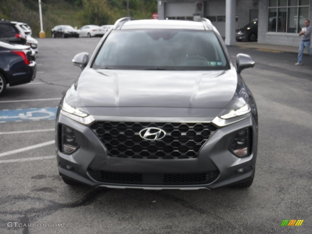 2020 Santa Fe Limited 2.0 AWD - Machine Gray / Espresso/Gray photo #5