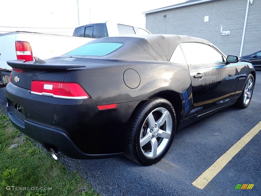 2015 Camaro LT Convertible - Black / Black photo #2
