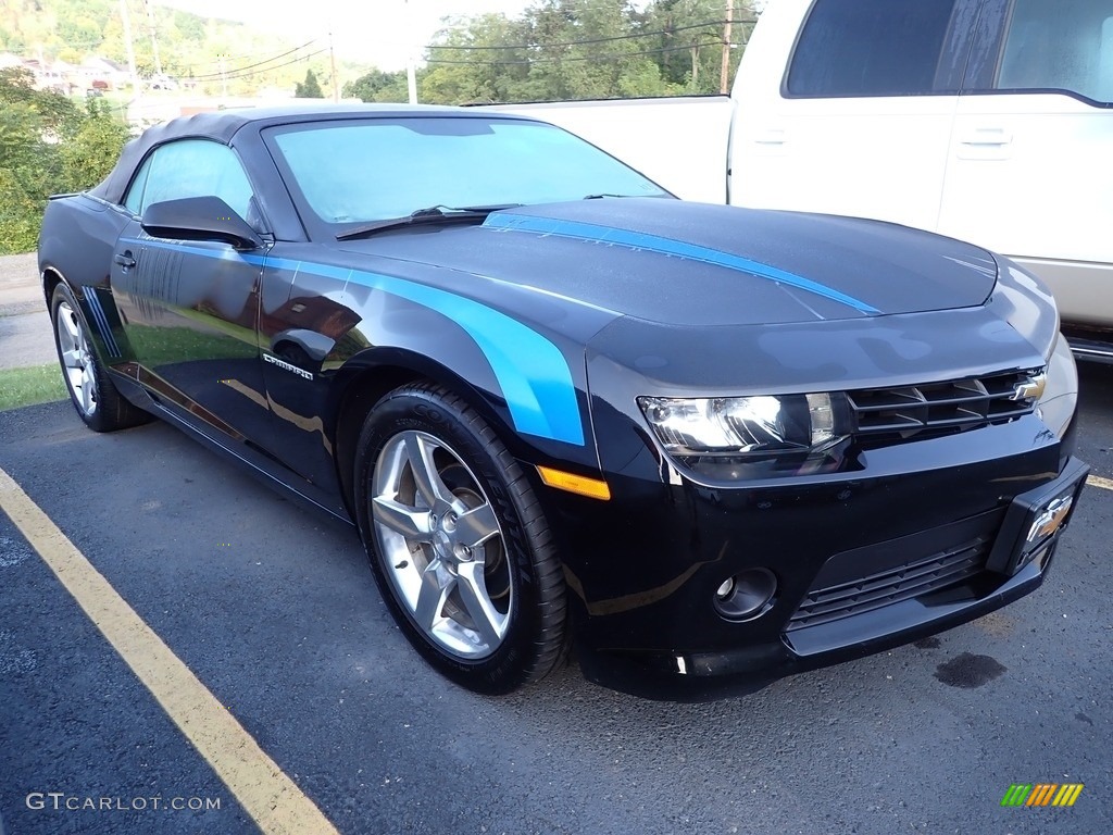 2015 Camaro LT Convertible - Black / Black photo #3