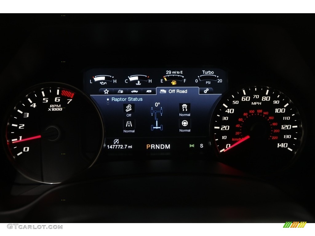 2017 F150 SVT Raptor SuperCrew 4x4 - Magnetic / Raptor Black/Orange Accent photo #9