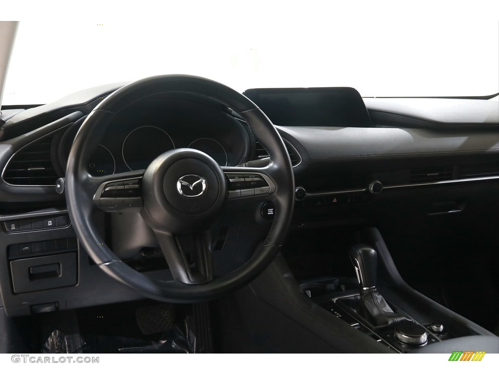 2021 Mazda3 Select Sedan AWD - Deep Crystal Blue Mica / Black photo #6