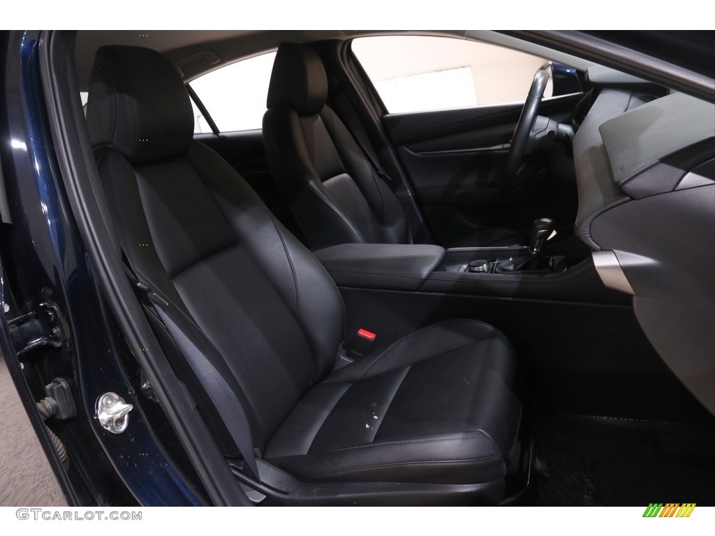 2021 Mazda3 Select Sedan AWD - Deep Crystal Blue Mica / Black photo #14