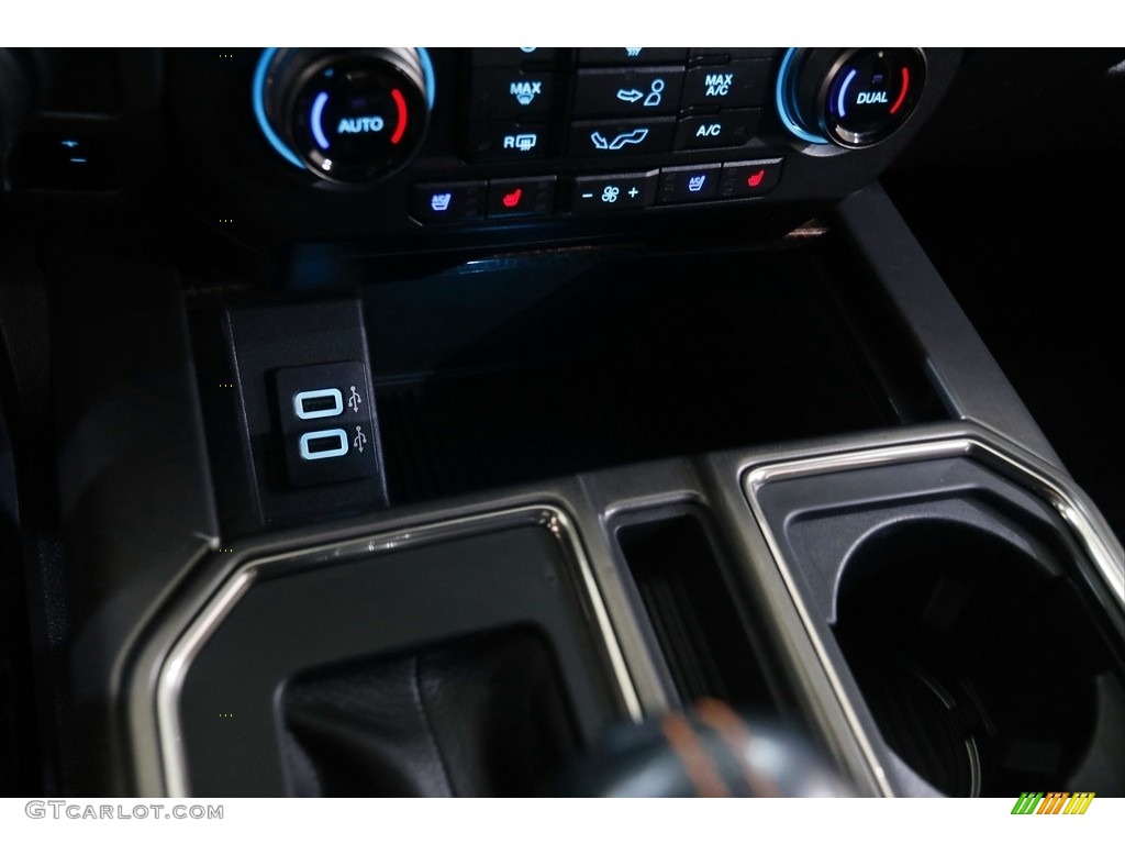 2017 F150 SVT Raptor SuperCrew 4x4 - Magnetic / Raptor Black/Orange Accent photo #19