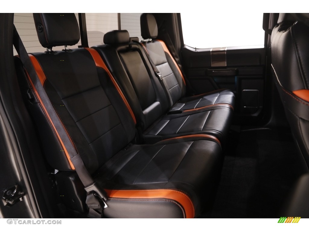 2017 F150 SVT Raptor SuperCrew 4x4 - Magnetic / Raptor Black/Orange Accent photo #21