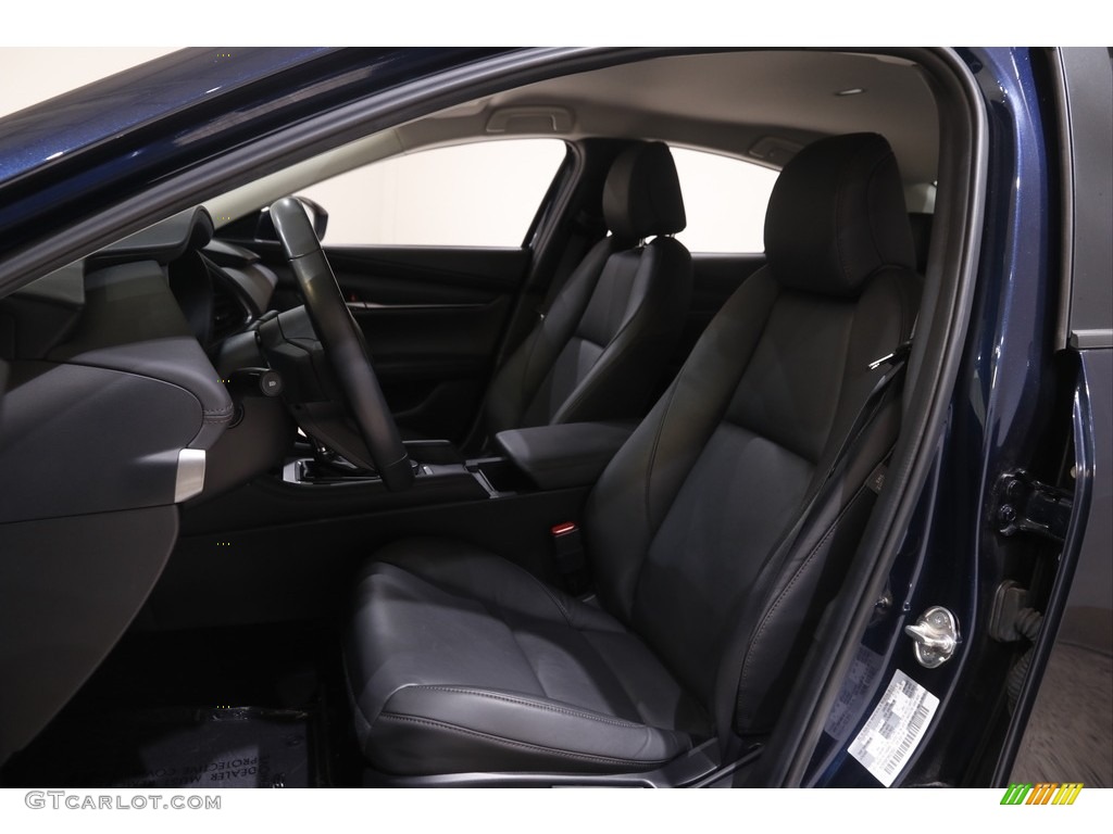 2021 Mazda3 Select Sedan AWD - Deep Crystal Blue Mica / Black photo #5