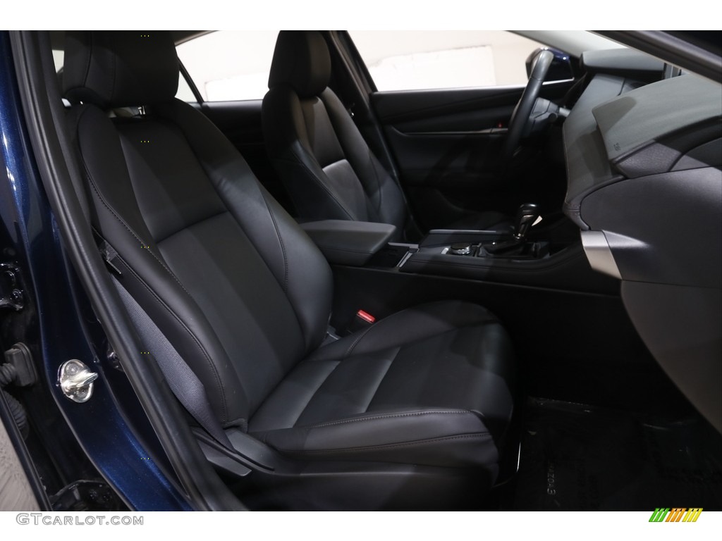 2021 Mazda3 Select Sedan AWD - Deep Crystal Blue Mica / Black photo #14