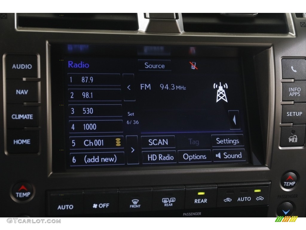 2020 GX 460 - Nebula Gray Pearl / Black photo #13