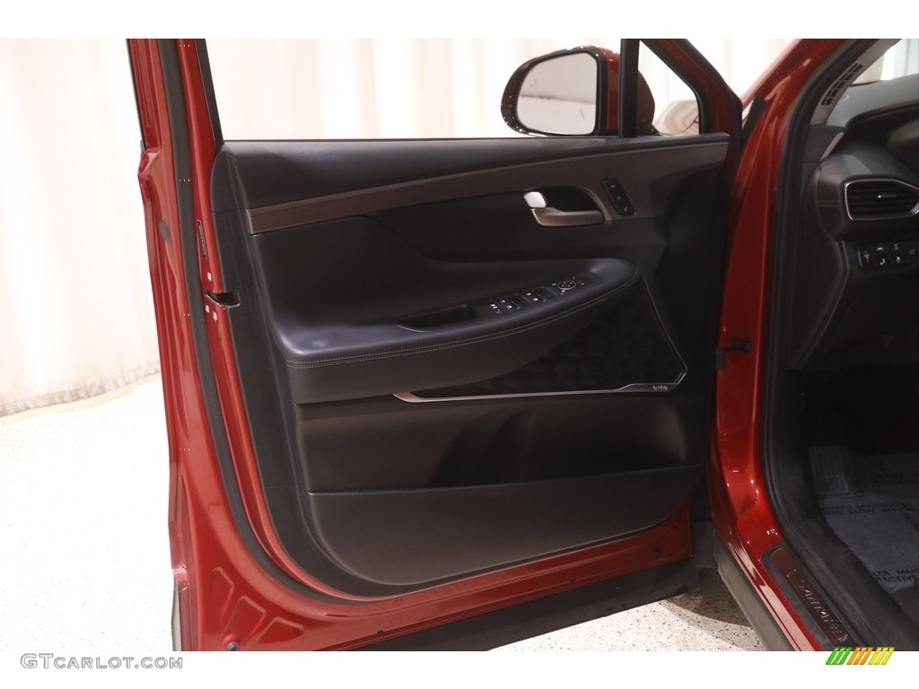 2019 Santa Fe Ultimate AWD - Lava Orange / Black photo #4