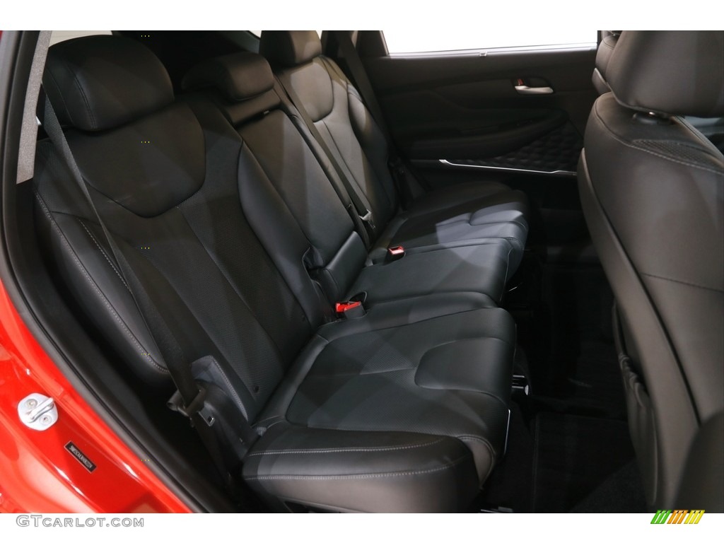2019 Santa Fe Ultimate AWD - Lava Orange / Black photo #17