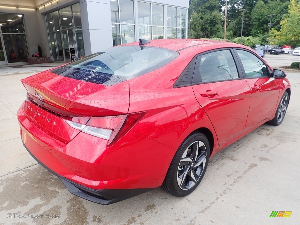 2023 Elantra SEL - Calypso Red / Medium Gray photo #2