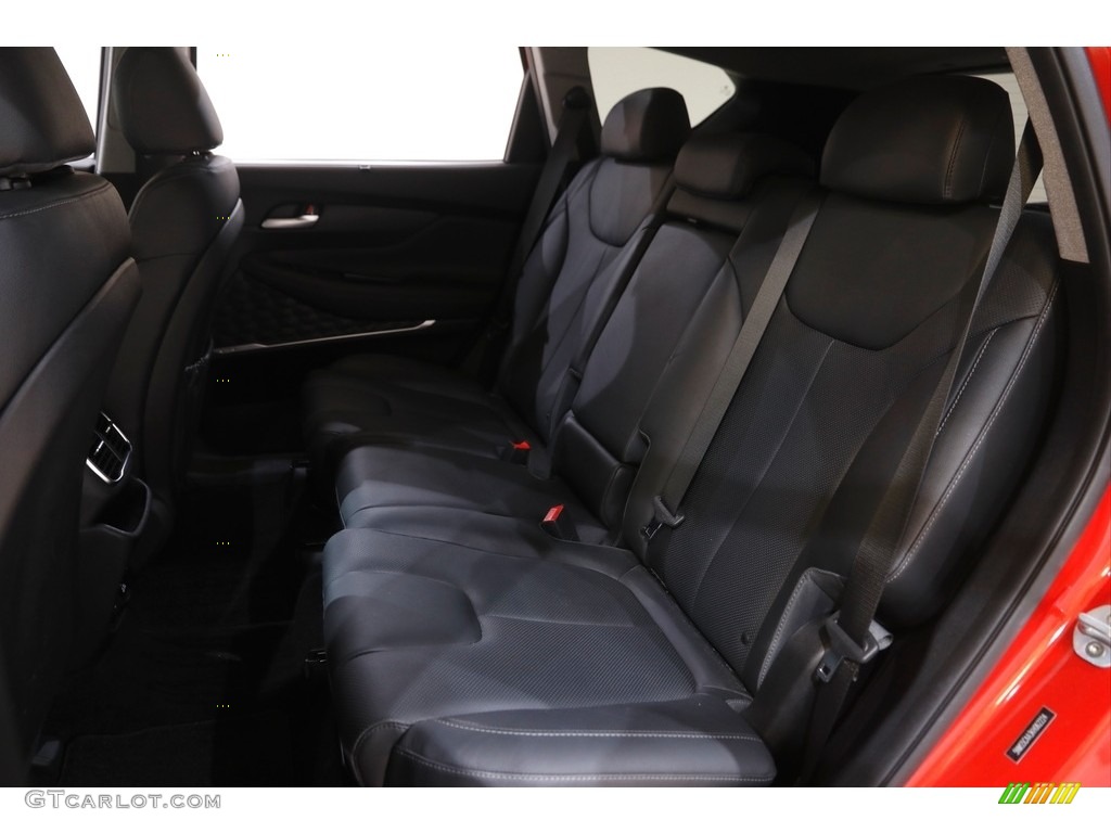 2019 Santa Fe Ultimate AWD - Lava Orange / Black photo #18