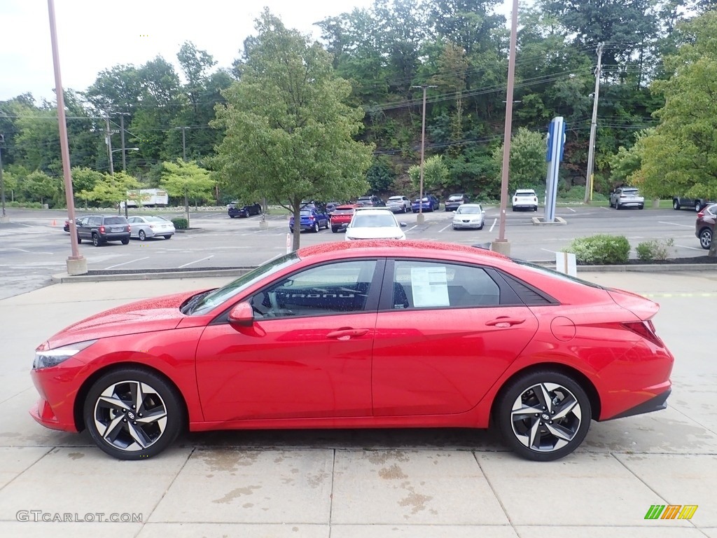 2023 Elantra SEL - Calypso Red / Medium Gray photo #6