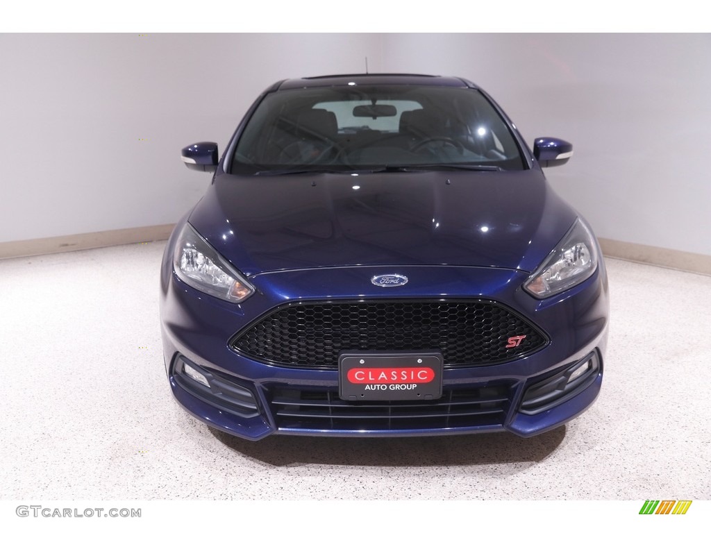 2016 Focus ST - Kona Blue / Charcoal Black photo #2