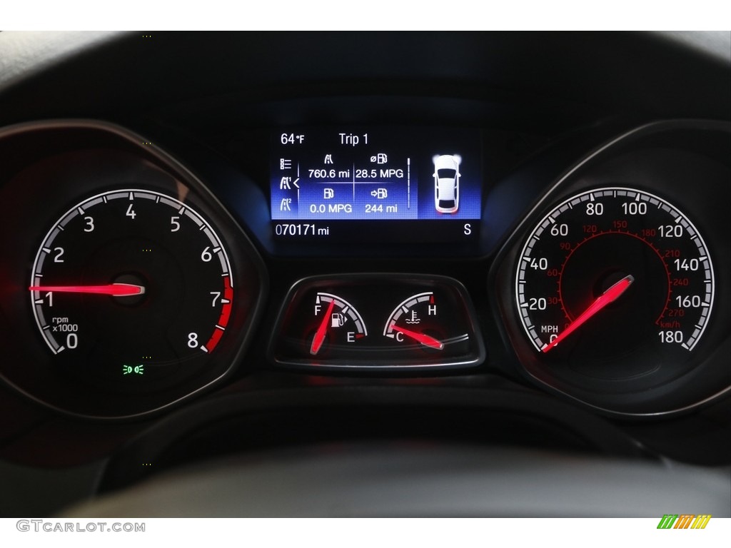 2016 Ford Focus ST Gauges Photo #144863440