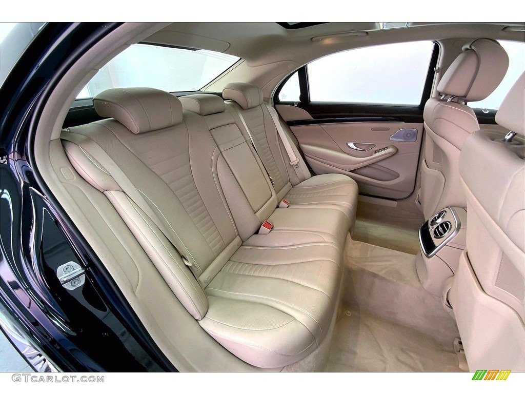 2019 Mercedes-Benz S 560 Sedan Rear Seat Photo #144863506