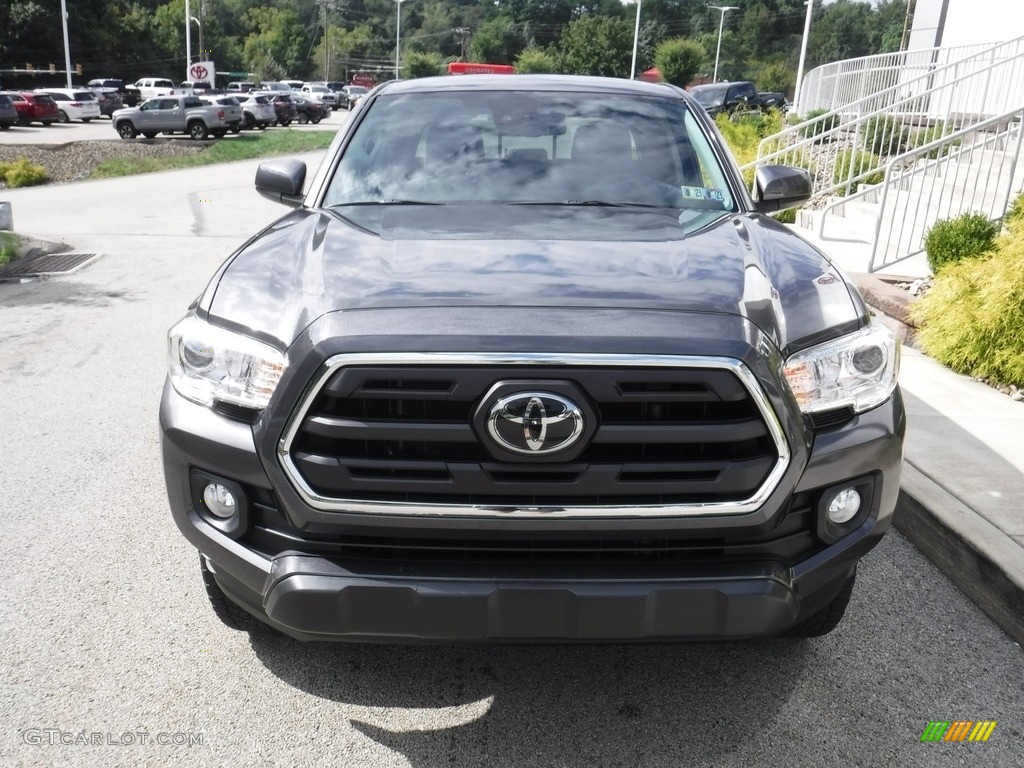 2019 Tacoma SR5 Double Cab 4x4 - Magnetic Gray Metallic / Cement Gray photo #13