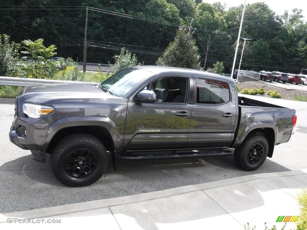 2019 Tacoma SR5 Double Cab 4x4 - Magnetic Gray Metallic / Cement Gray photo #15