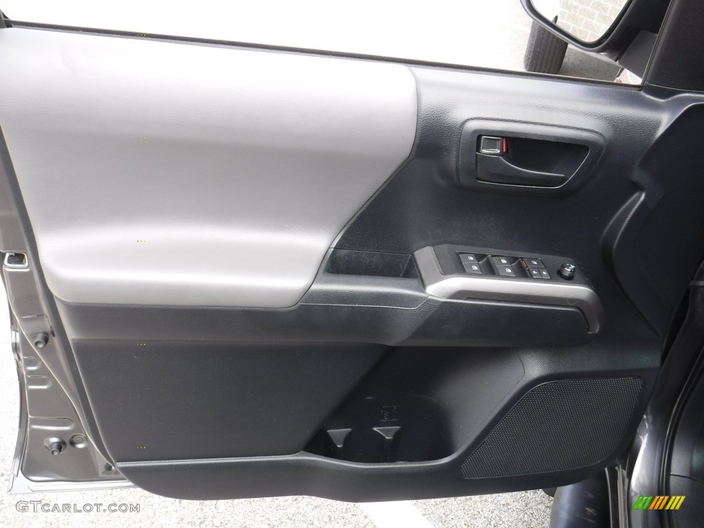 2019 Tacoma SR5 Double Cab 4x4 - Magnetic Gray Metallic / Cement Gray photo #25