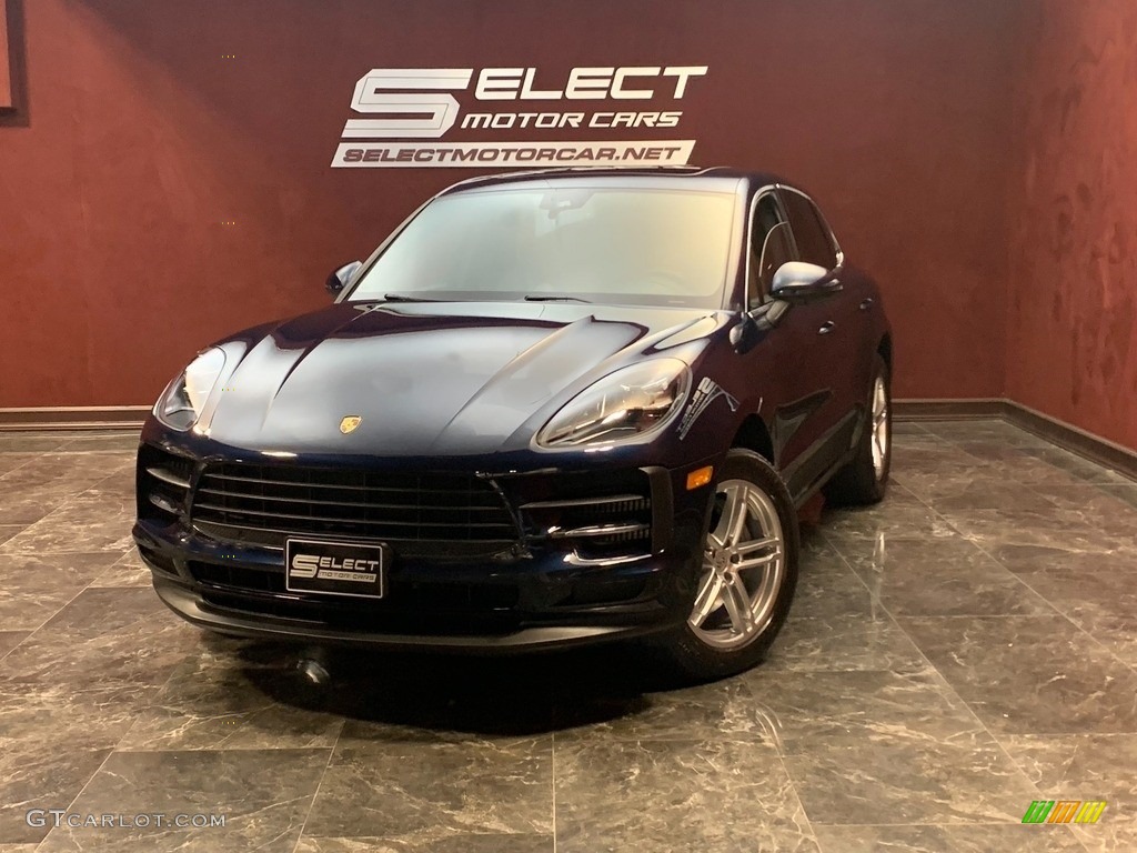 2019 Macan S - Night Blue Metallic / Beige photo #1