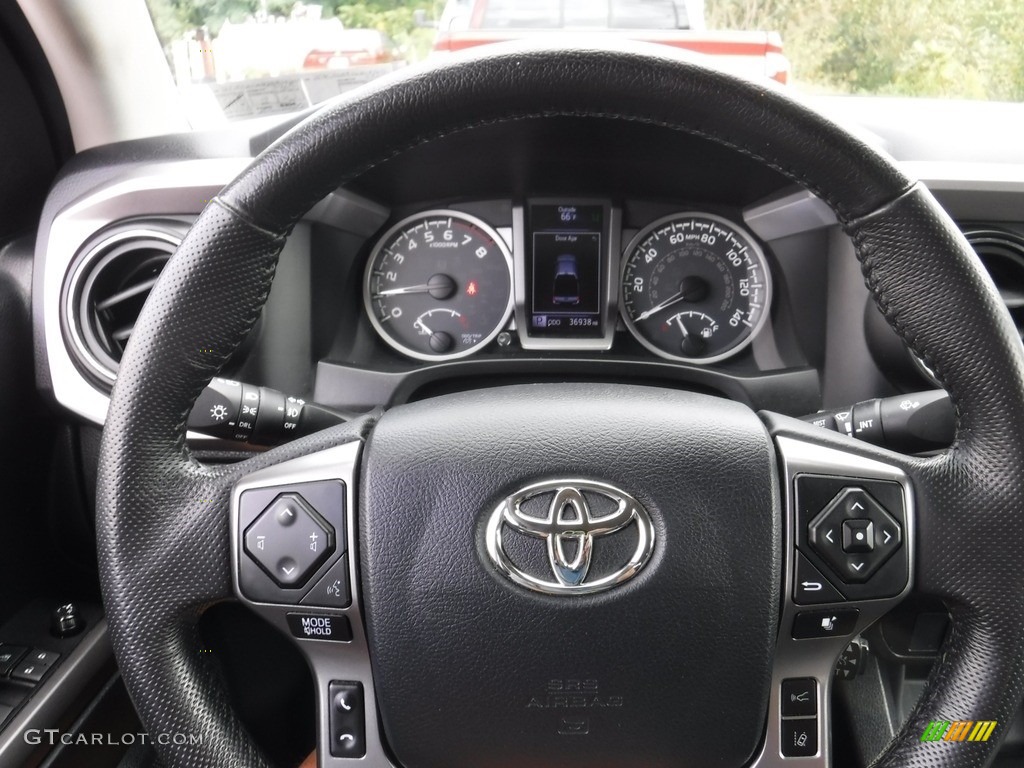 2019 Tacoma SR5 Double Cab 4x4 - Magnetic Gray Metallic / Cement Gray photo #29