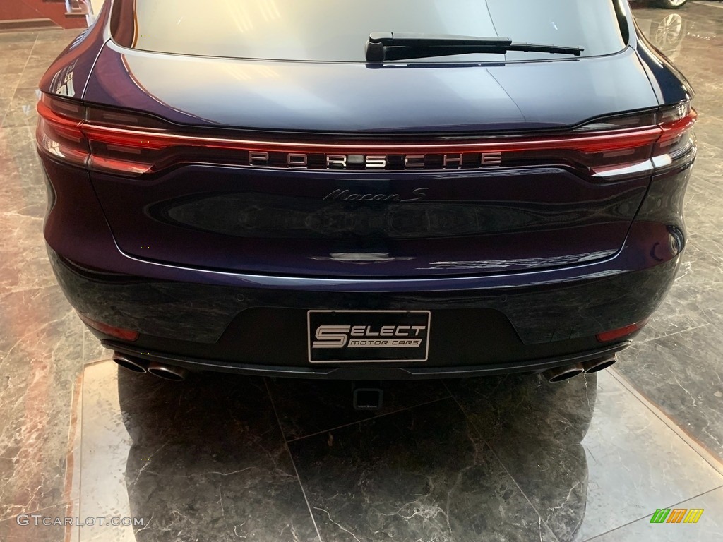 2019 Macan S - Night Blue Metallic / Beige photo #6