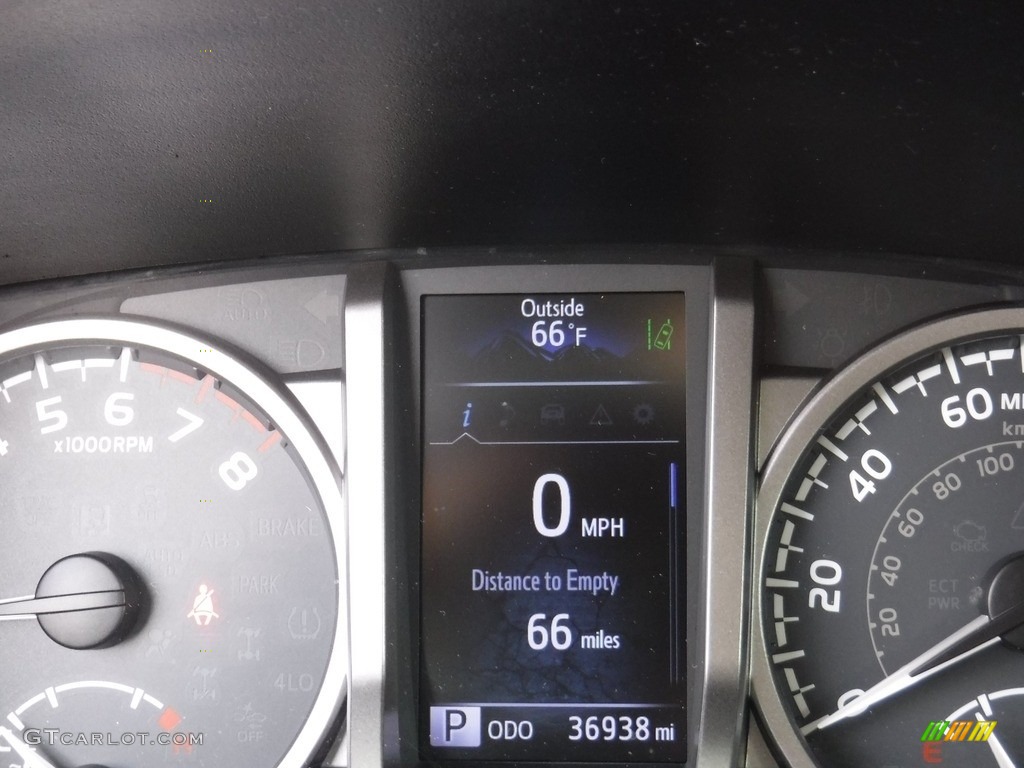 2019 Tacoma SR5 Double Cab 4x4 - Magnetic Gray Metallic / Cement Gray photo #34