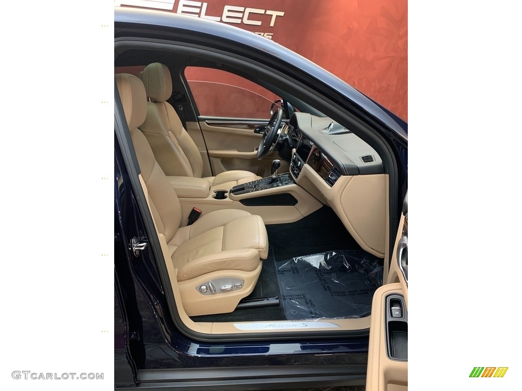 2019 Macan S - Night Blue Metallic / Beige photo #14