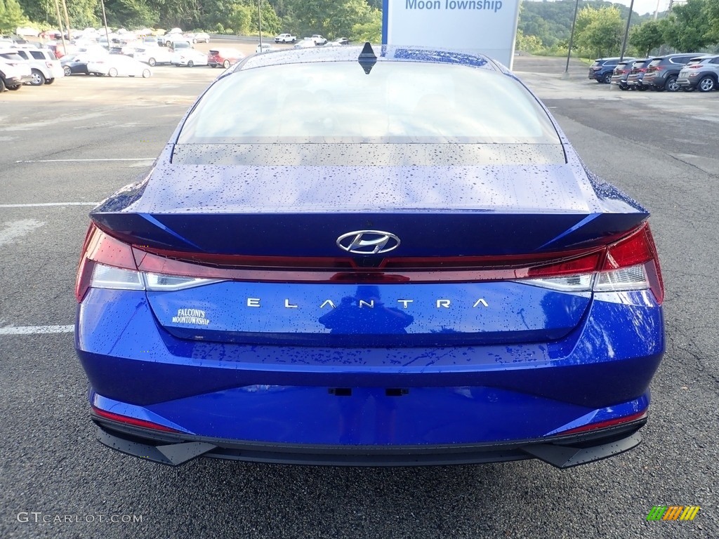 2023 Elantra SEL - Intense Blue / Black photo #3