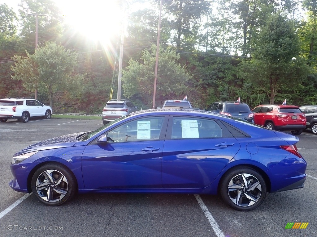 2023 Elantra SEL - Intense Blue / Black photo #6