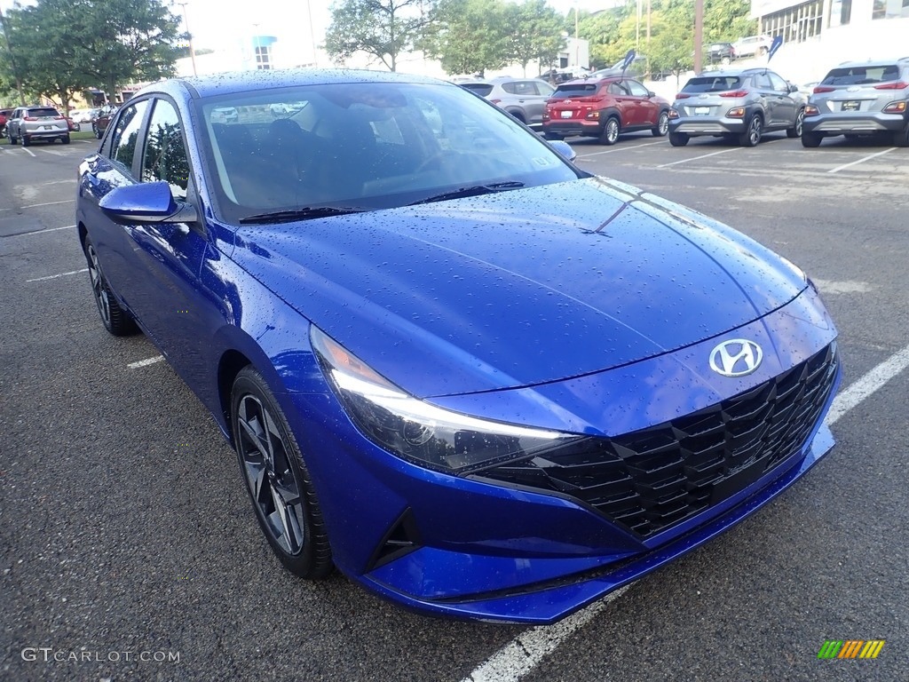 2023 Elantra SEL - Intense Blue / Black photo #9