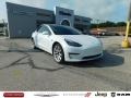 Pearl White Multi-Coat 2018 Tesla Model 3 Long Range AWD