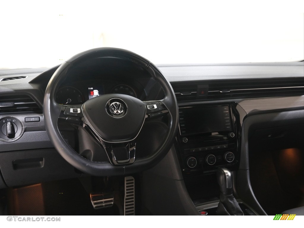 2021 Volkswagen Passat R-Line Titan Black Dashboard Photo #144865120