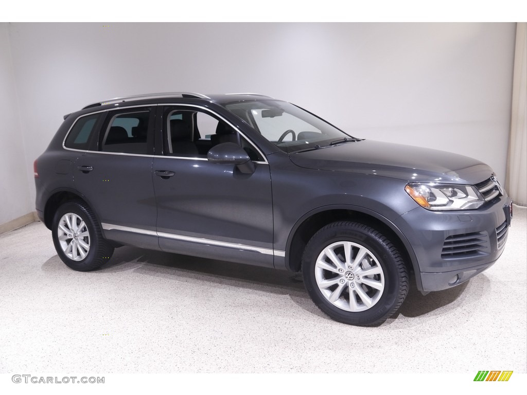 2014 Touareg TDI Sport 4Motion - Canyon Gray Metallic / Black Anthracite photo #1