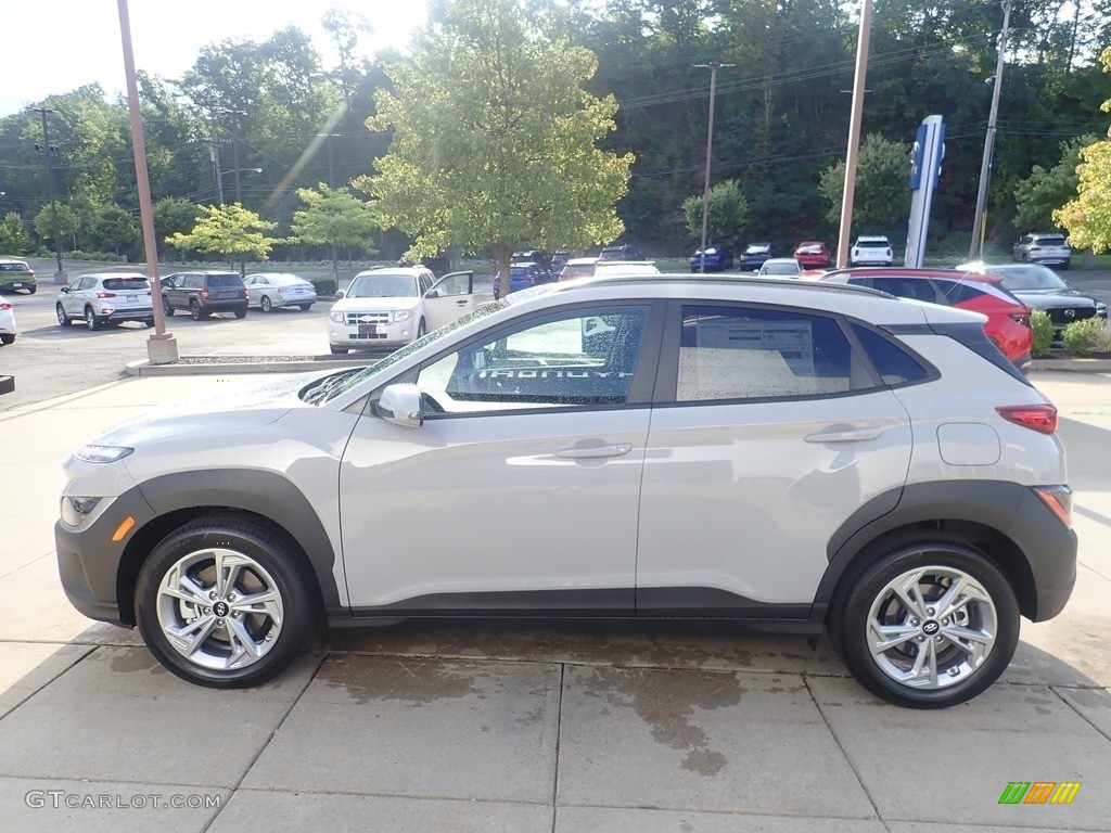 Cyber Silver 2023 Hyundai Kona SE AWD Exterior Photo #144865588