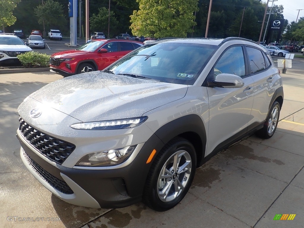 Cyber Silver 2023 Hyundai Kona SE AWD Exterior Photo #144865618