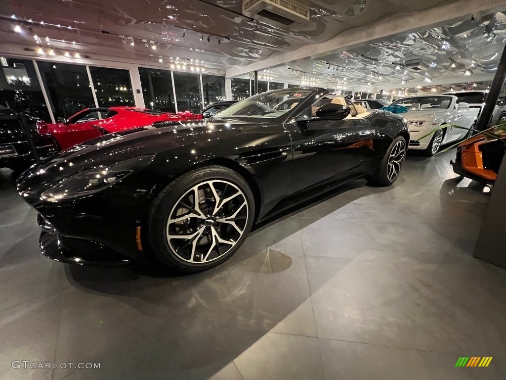 Jet Black 2019 Aston Martin DB11 Volante Exterior Photo #144865669